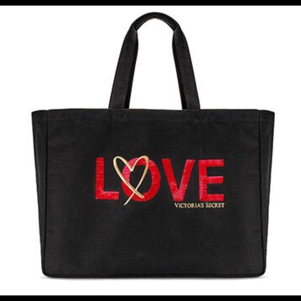 NWT Victoria's Secret LOVE Tote Bag
